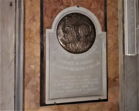 La targa commemorativa del card. Wyszynski |  | WR
